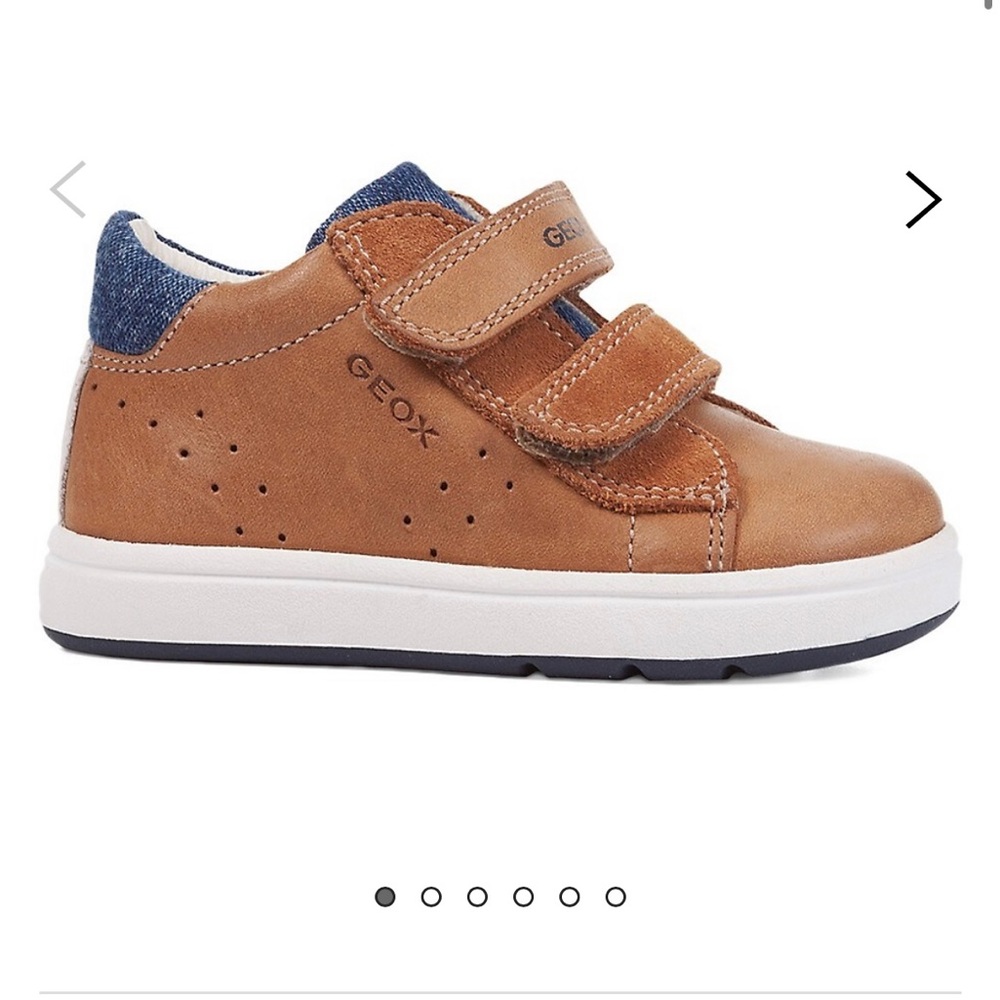 Geox Biglia First Steps Sneakers 6.5 NWT